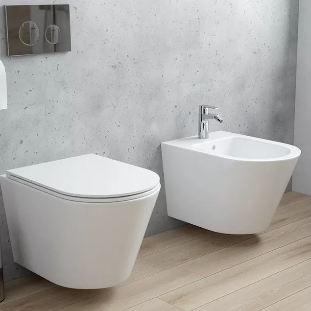 Miska WC bezkołnierzowa  higiena i łatwe czyszczenie