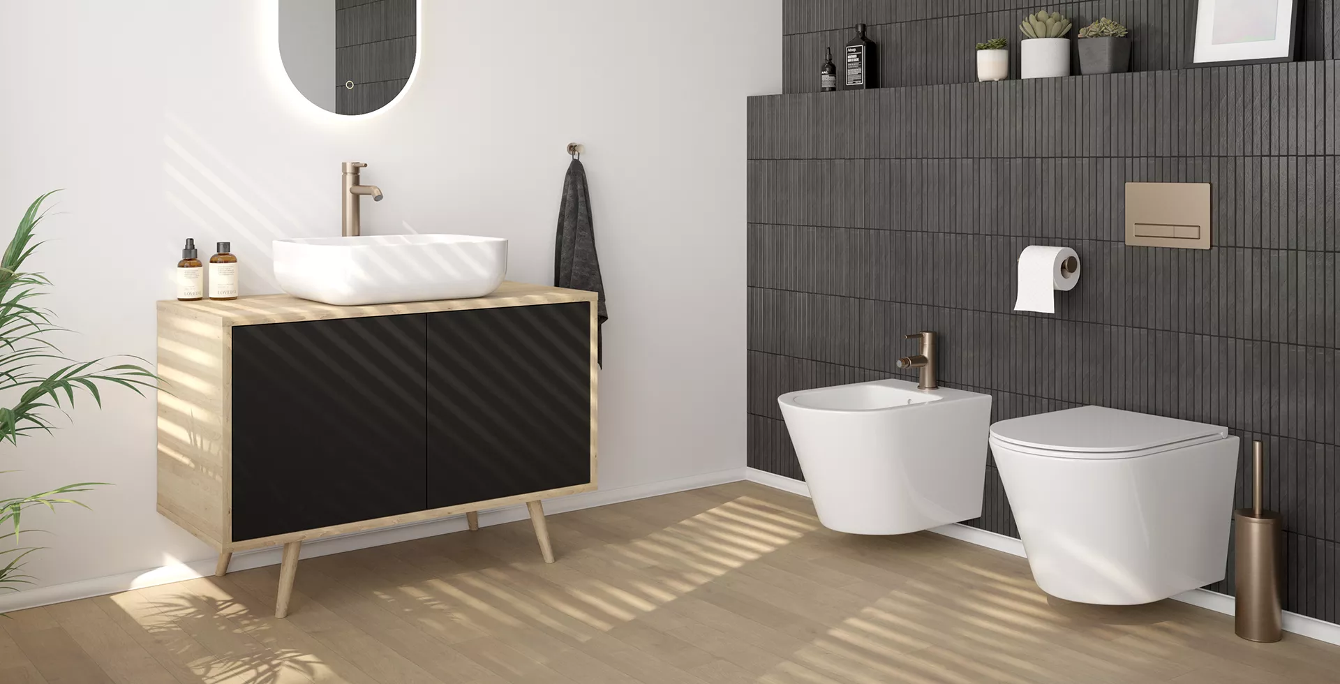 Jaką miskę WC wybrać do łazienki w stylu loftowym