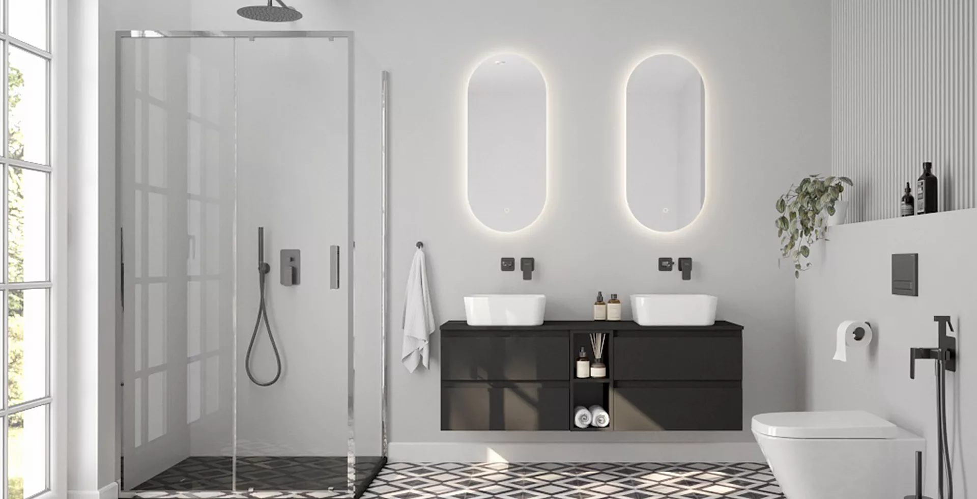 Łazienka jak z katalogu  jak osiągnąć efekt premium bez remontu generalnego