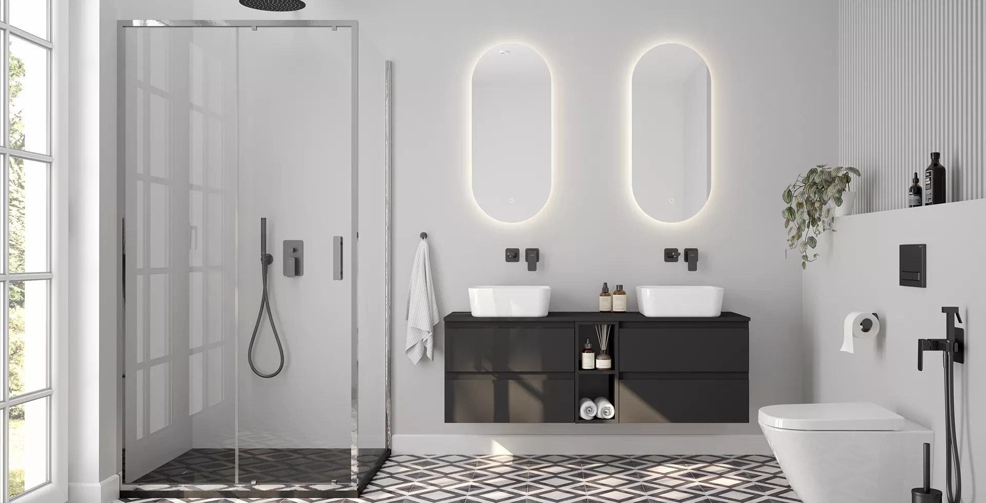 Jak uniknąć parowania lustra w łazience