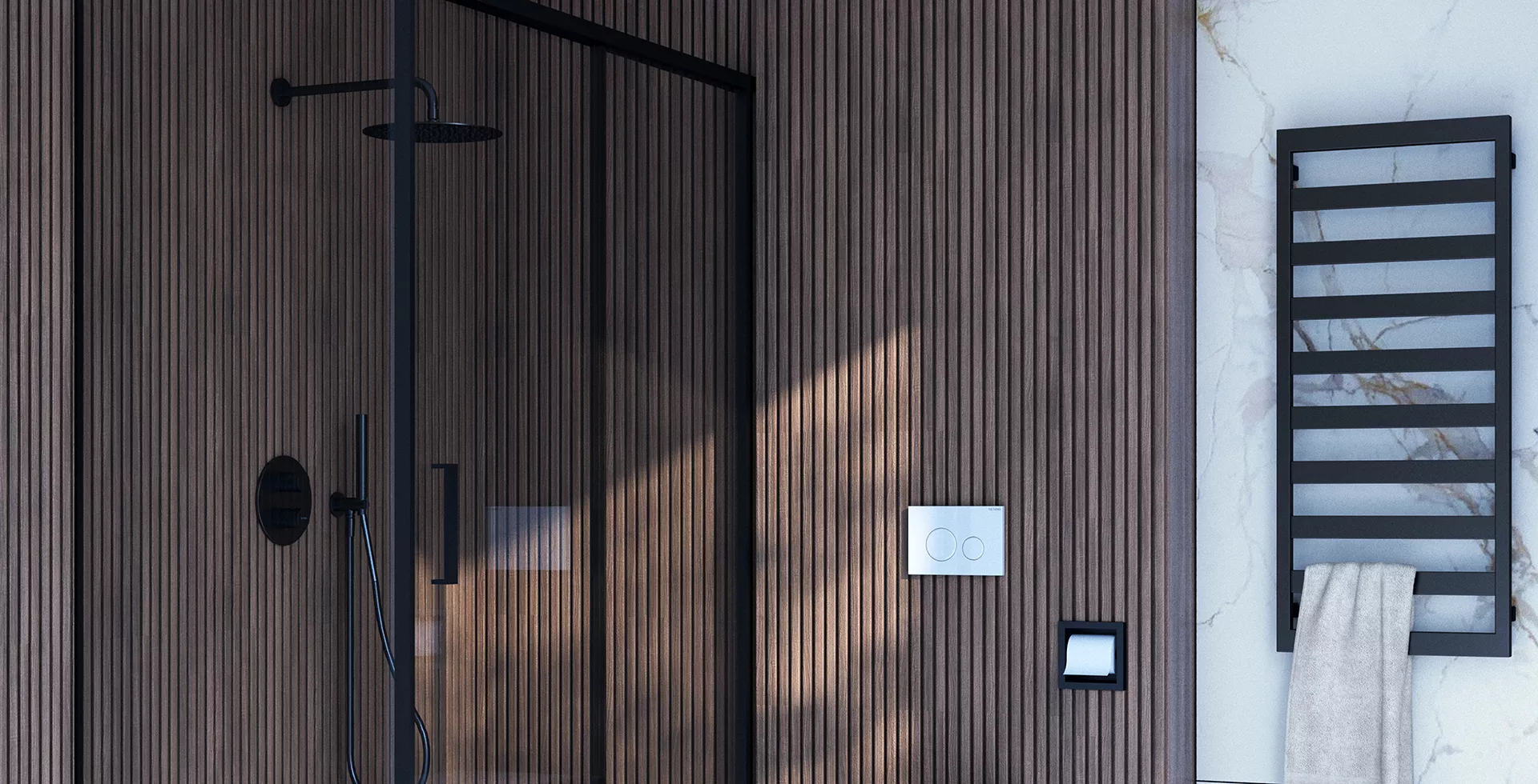 Co króluje w aranżacjach współczesnych kabin prysznicowych