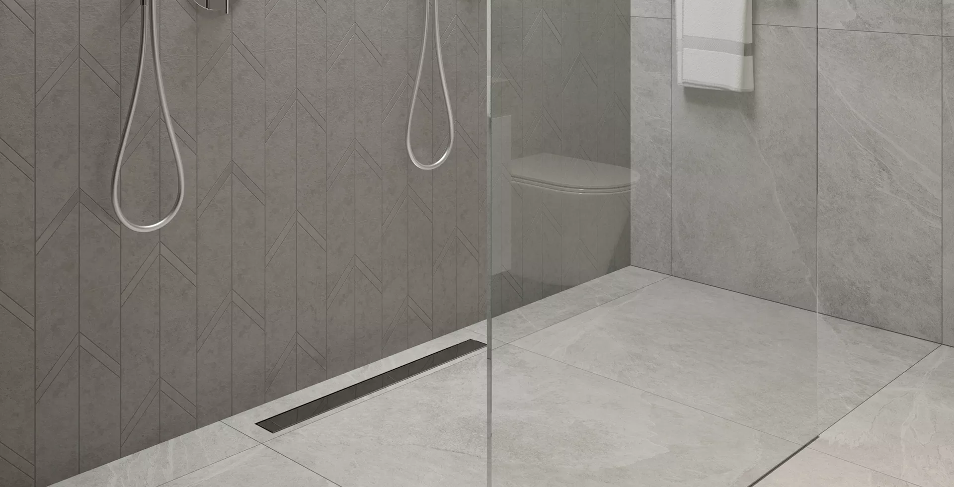 Jak namontovat lineární odtok do walk-in sprchového koutu