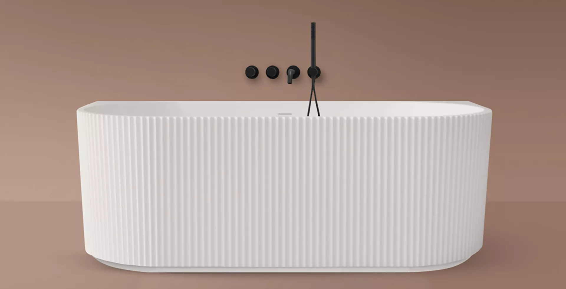 Mocha Mousse  jak wprowadzić kolor roku 2025 do swojej łazienki