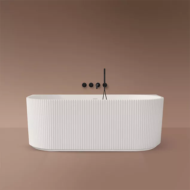 Mocha Mousse  jak wprowadzić kolor roku 2025 do swojej łazienki