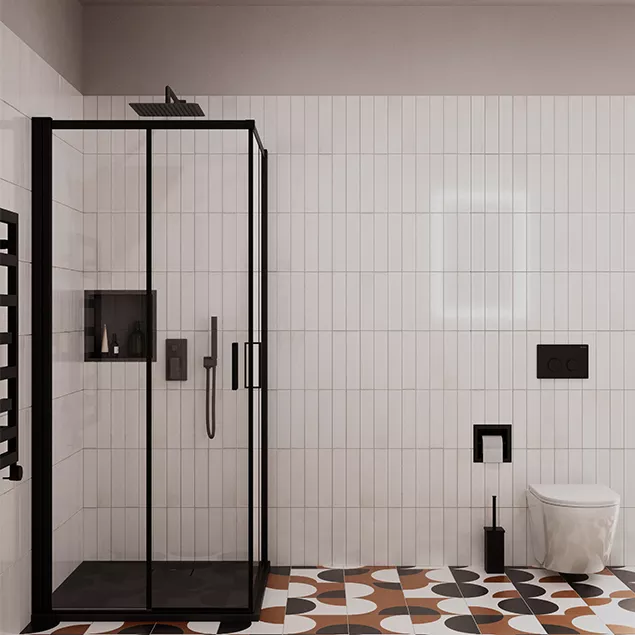 Kabiny prysznicowe z drzwiami przesuwnymi  wygoda i oszczędność miejsca