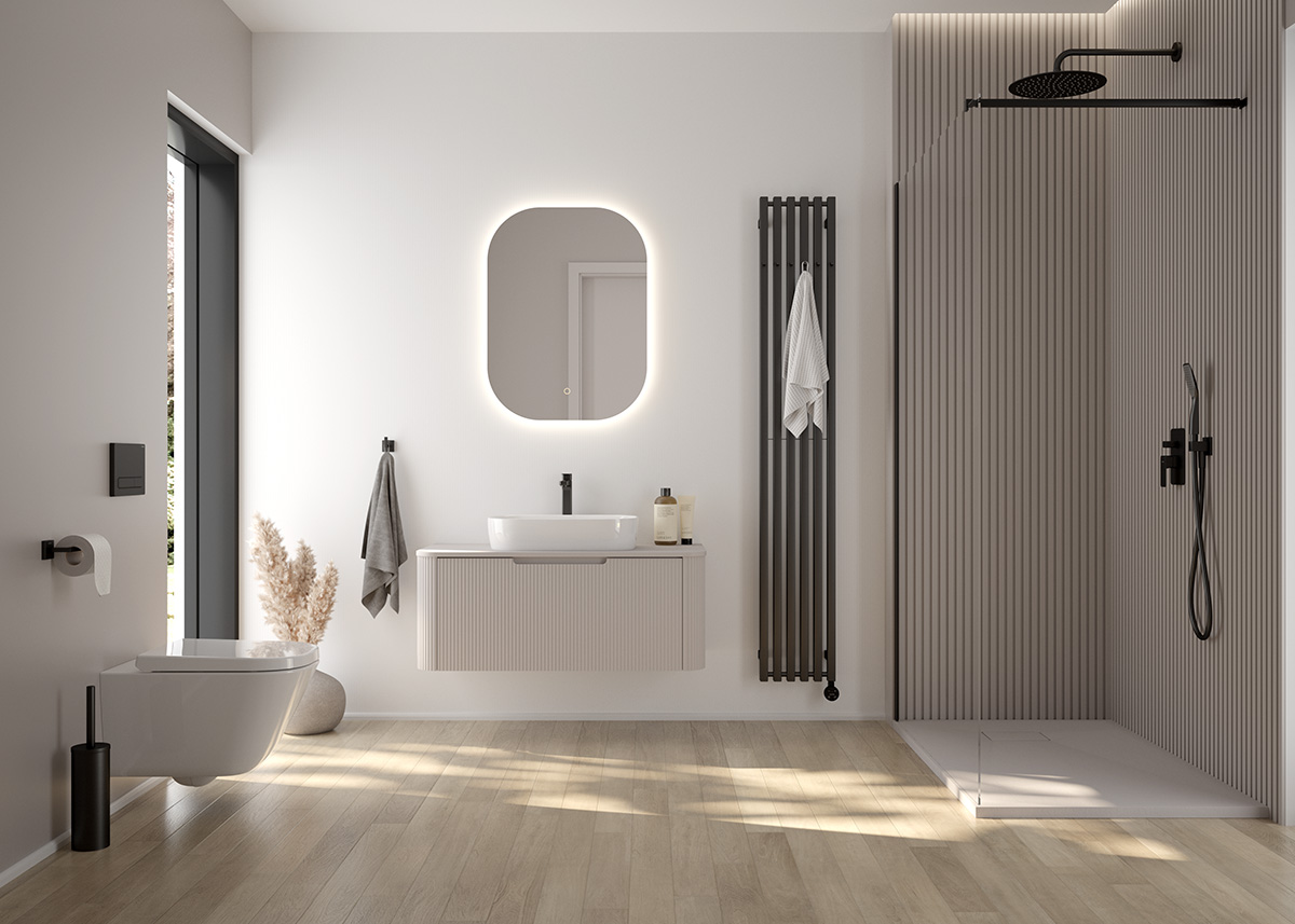 Oltens Varmare elektrická topná tyč 400 W, černá 55912300