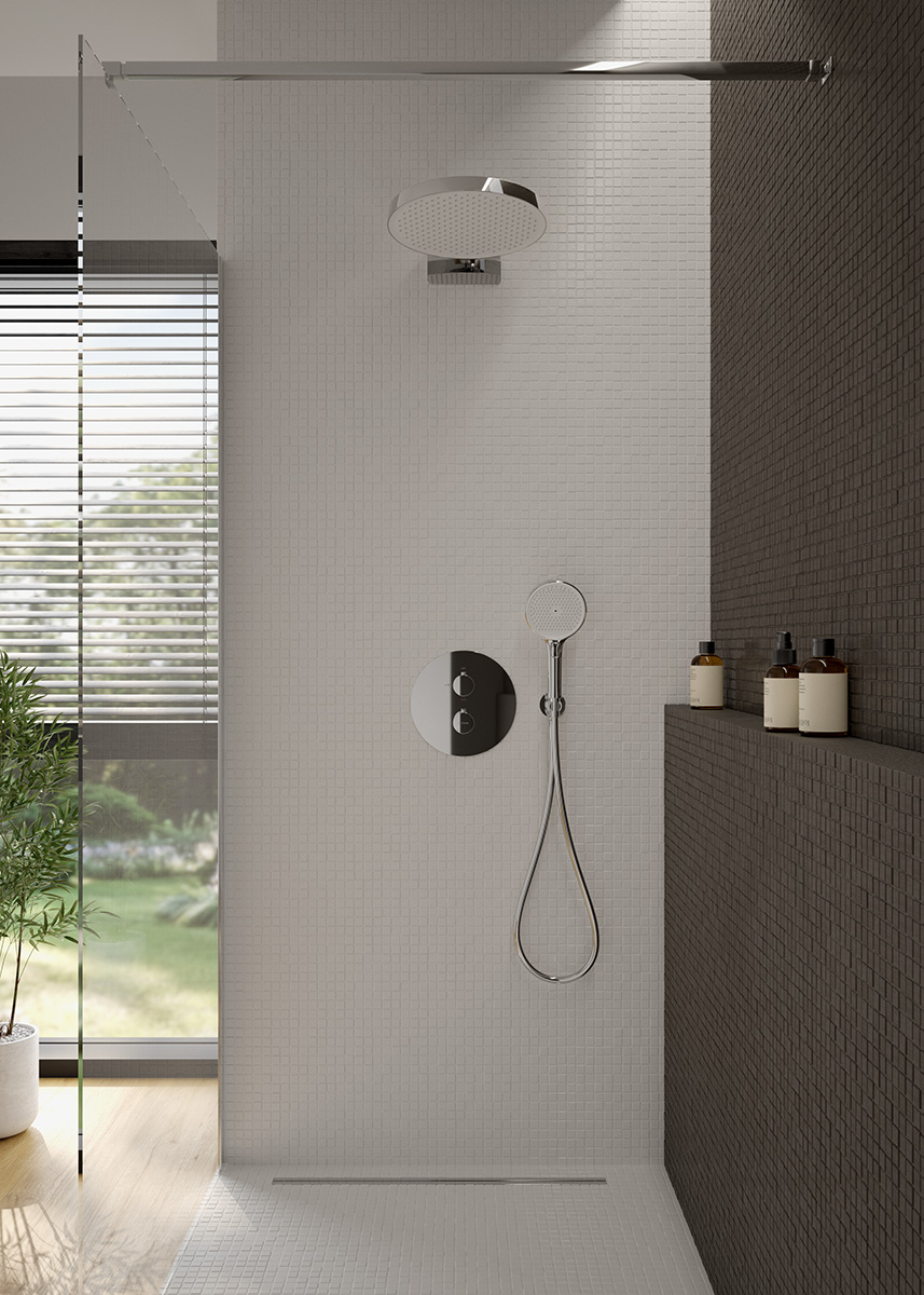 Oltens Langan Slim sprchový odtokový žlab 80 cm, chrom/ocel 30011100