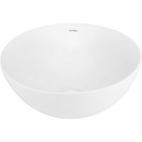 Oltens Jagala umywalka 32x32 cm nablatowa z powłoką SmartClean biała 40817000