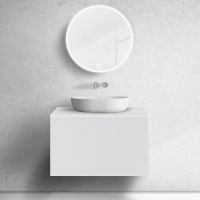 Oltens Lun szafka podumywalkowa 80 cm biały mat 60033000