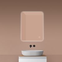 Oltens Nordlis zrcadlo 60x80 cm obdélníkový s osvětlením a systémem Klarglas 64119000