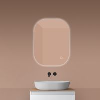 Oltens Nordlis zrcadlo 60x80 cm obdélníkový s osvětlením a systémem Klarglas 64126000