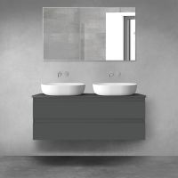 Oltens Vernal wall-mounted base unit 120 cm, graphite 60019400
