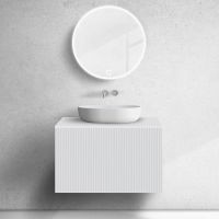 Oltens Lun blat naszafkowy 80 cm biały mat 63025000