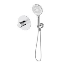 Sada Oltens Hamnes podomítková sprchová baterie s 3funkční sprchovou hlavicí Luva EasyClick, chrom 36035100