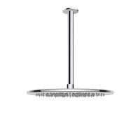 Oltens Sondera deszczownica 30x30 cm okrągła z ramieniem sufitowym Aera chrom 36085100