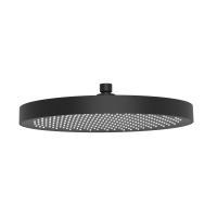 Oltens Regna deszczownica okrągła 32 cm czarny mat 37009300