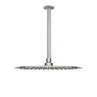 Oltens Vindel Regendusche 30 cm rund mit Deckenarm Aera, Nickel 36081910