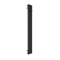 Oltens Stang bathroom radiator 180x20.5cm, matte black 55012300