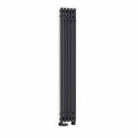 Oltens Stang bathroom radiator 180x26cm, matte black 55017300