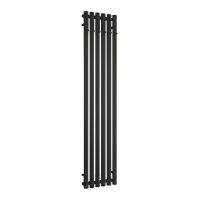 Oltens Stang bathroom radiator 150x31.5cm, matte black 55022300