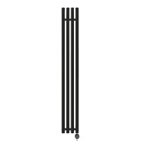 Oltens Stang (e) grzejnik elektryczny 150x20,5 cm czarny mat 55120300