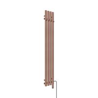 Oltens Stang (e) bathroom radiator 150x20.5 cm, electric, brushed copper 55120610