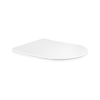 Oltens Hamnes soft-close Slim toilet seat, hard white 45119000