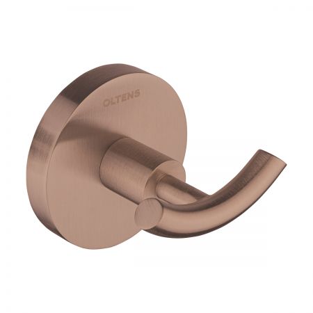 Oltens Gulfoss háček na ručníky, dvojitý, měď kartáčovaná 80002610