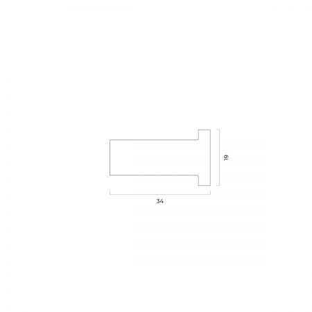 Oltens Vernal háček na ručník, měď kartáčovaná 80004610