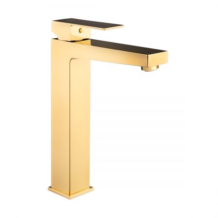 Oltens Gota standing washbasin tap high gloss gold 32401800