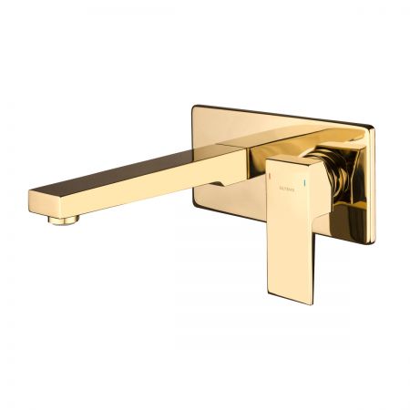 Oltens Gota concealed basin tap gold gloss 32601800