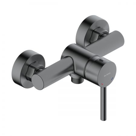 Oltens Molle wall-mounted shower mixer graphite 33000400