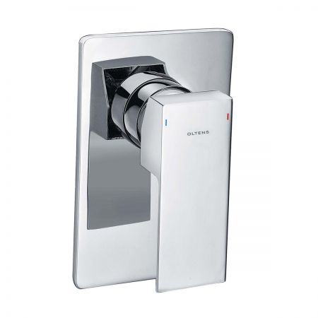 Oltens Gota flush-mounted mixer tap, the shower set included, chrome finish 36606100