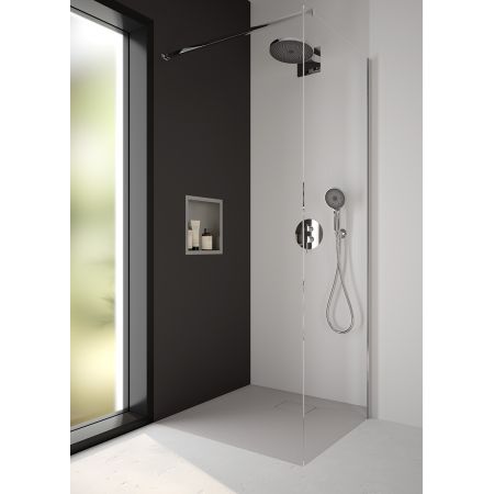 Oltens Bergytan square shower tray 90 x 90 cm RockSurface, cashmere 17101900