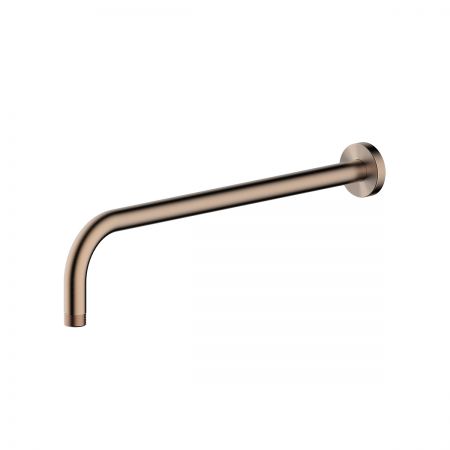 Oltens Lagan ramię deszczownicy 40 cm okrągłe miedź szczotkowana 39402610