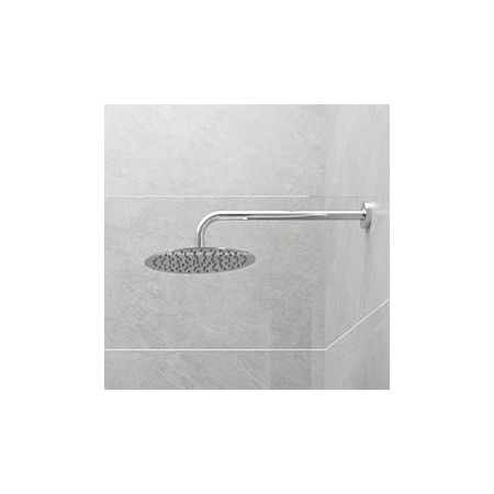 Oltens Vindel Lagan Sprinkler 25 cm rund mit Wandarm Chrom 36012100