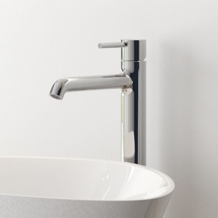 Oltens Molle Slim basin pillar mixer tap, chrome finish 32506100