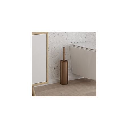 Oltens Gulfoss stehende Toilettenbürste, gebürstetes Kupfer 82001610