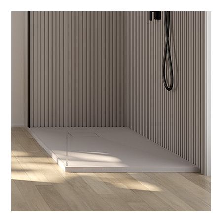 Oltens Bergytan Rechteckduschwanne 140x70 cm RockSurface, Kaschmir 15105900