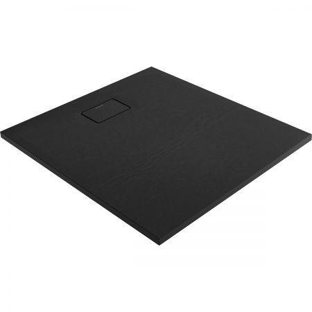 Oltens Bergytan rectangle shower tray 100x90 cm RockSurface black 15101300