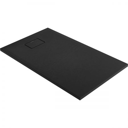 Oltens Bergytan rectangle shower tray 120x70 cm RockSurface black 15102300