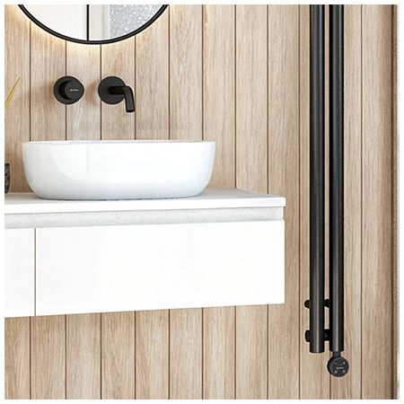 Oltens Vernal Bademöbelset 120 cm mit Waschbeckenplatte weiß glänzend 68238000