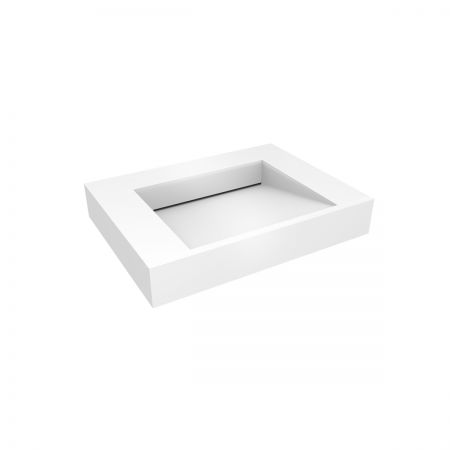 Oltens Stila umywalka 60x45 cm ścienna LavaForm biały połysk 40000000