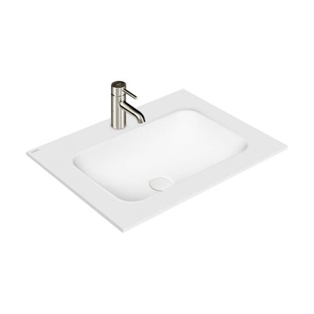 Oltens Kalla cabinet wash basin 60x46 cm LavaForm, matte white 40207900