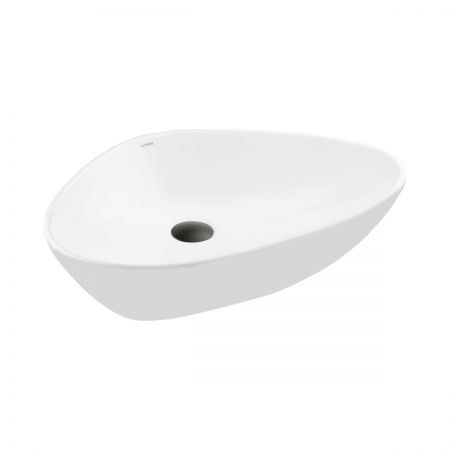 Oltens Vala countertop basin 59x39 cm with SmartClean coating, white 40825000