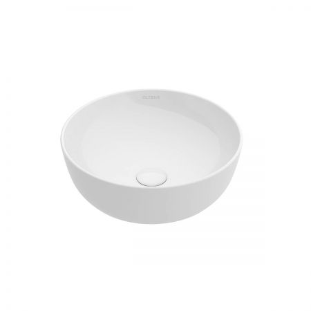 Oltens Svale countertop  washbasin 32,5x32,5 cm, round, white 40333000