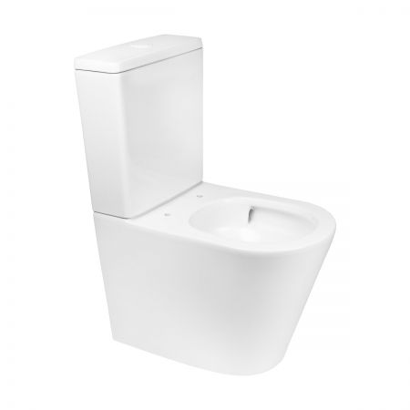 Oltens Jog Stille kompakt WC mísa s vířivým splachováním, bílá 44000000