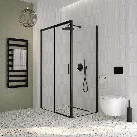 Oltens Hamnes toilet-roll holder matte black 81111300