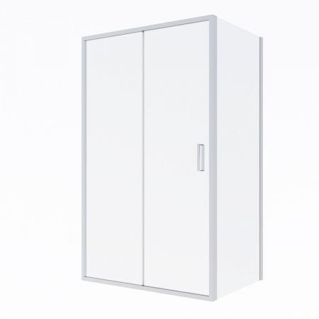 Oltens Fulla kabina prysznicowa 120x80 cm prostokątna drzwi ze ścianką chrom/szkło przezroczyste 20203100