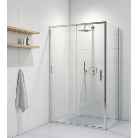 Oltens Fulla sprchový box 120x80 cm, obdélníkový, dveře se zástěnou 20203100